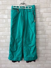 Obermeyer Extended Turquoise Teal Ski Pants Insulated Sz12 Snow Pants Warm