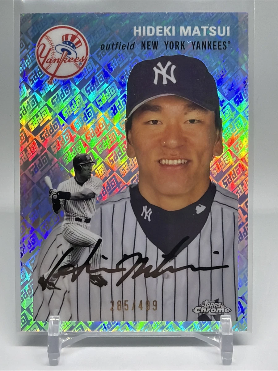 Topps Hideki Matsui New York Yankees Baseball Sports Trading Cards