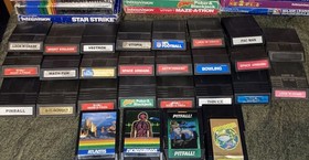 Lot Of 45 Mattel Electronics INTELLIVISION Game CIB, Cartridges & Extras Read
