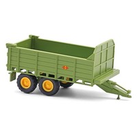 Busch 53807 Fortschritt T 088 AnhäNger Mit Klappe, GrüN H0/1:87 Neu + OVP