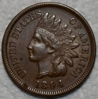About Uncirculated 1894 Indian Head Cent, Lustrous, Chocolate-Brown specimen.
