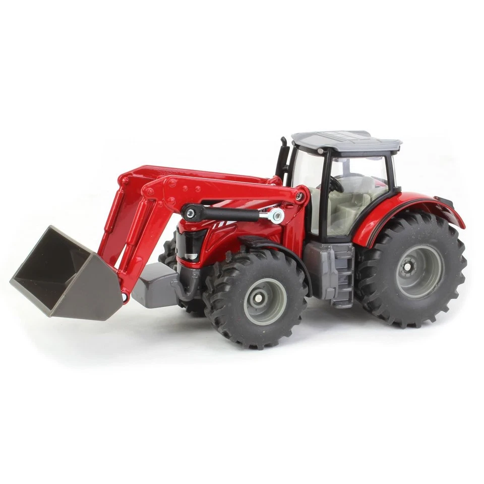 1/50 Massey Ferguson 8690 Tractor with Front Loader by SIKU 1985 - Image 2 of 4