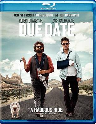 Due Date (Blu-ray/DVD, 2011, 2-Disc Set, With Digital Copy)