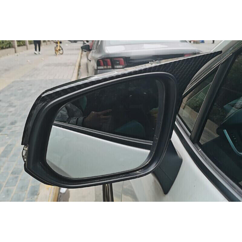 Carbon Fiber Exterior Rearview Door Mirror Cover For Toyot@ Highlander