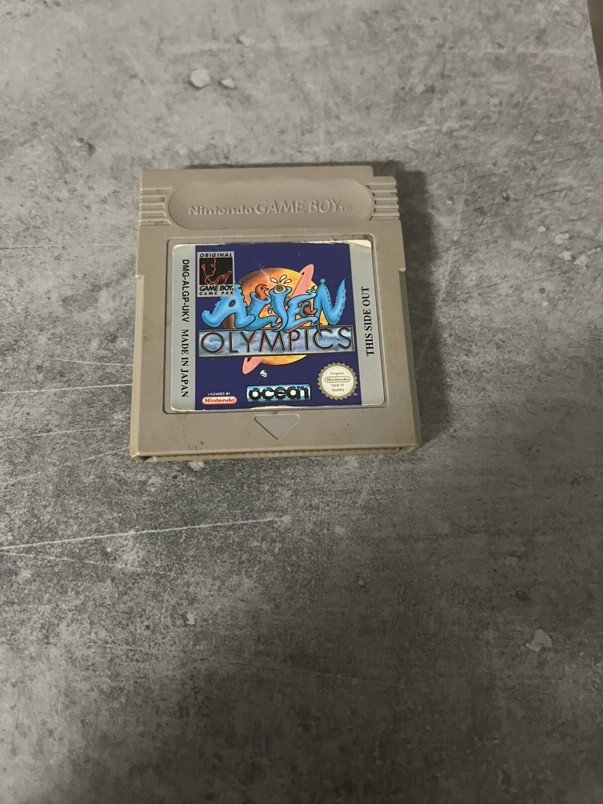 Alien Olympics ( Nintendo Game Boy ) version UKV