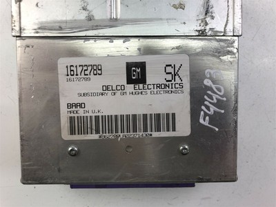 F4483 OPEL ECU Control Module Unit 16172789 for sale online | eBay