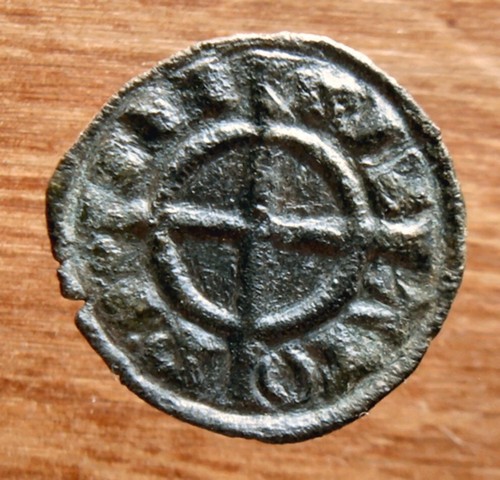Deutsche Staufer in Süditalien - Denar des Friedrich II. - Brindisi 1239 AD. - Bild 2 von 2