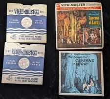 Vintage View-Master Virginia 5 Reels Caverns Luray Front Royal 1947 1974