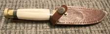 Reduced! Chipaway Cutlery 5" SS Blade Overall 9.75" in the Leather Sheath!!!!!