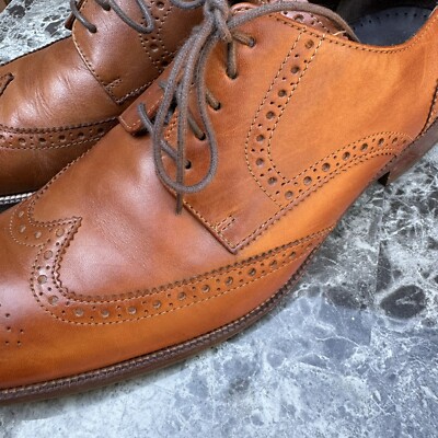 Cole Haan Mens Hamilton Grand Wingtip Oxford Brown Dress Shoes Size 10 M Cole Haan Hamilton Grand Men main image 3