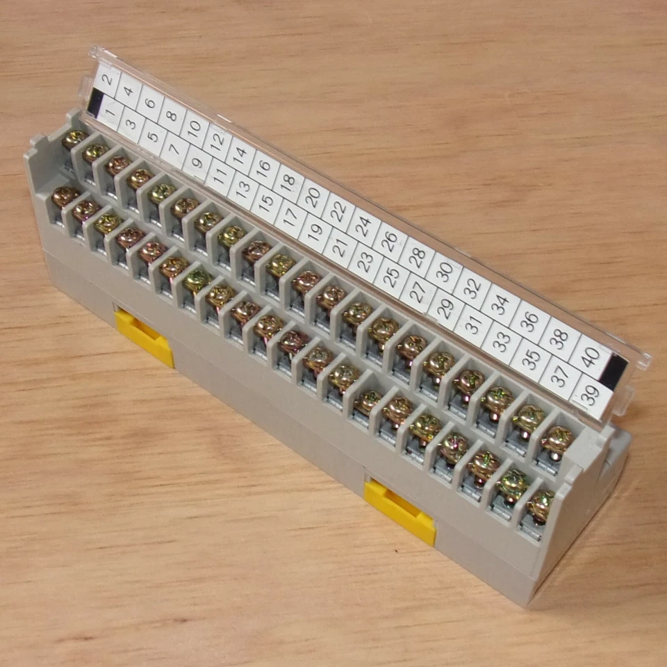 Yoshida Electric 125V 1A 40-Pin Connector Wiring Terminal Module PX7DS-40V6-R - Image 2 of 3