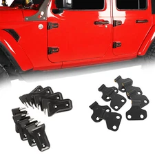 16Pcs Door Hinge Kit Factory Replacement Fit Jeep Wrangler JL 18-25 & Gladiator