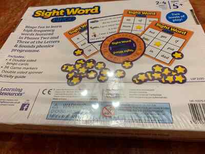 Learning Resources Sight Word Bingo Lernspiel LSP2193 2-4 Spieler ab 5+