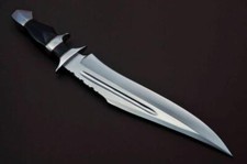 BEAUTIFUL CUSTOM HANDMADE 16 INCHES LONG IN HIGH CARBON STEEL HUNTING DAGGER