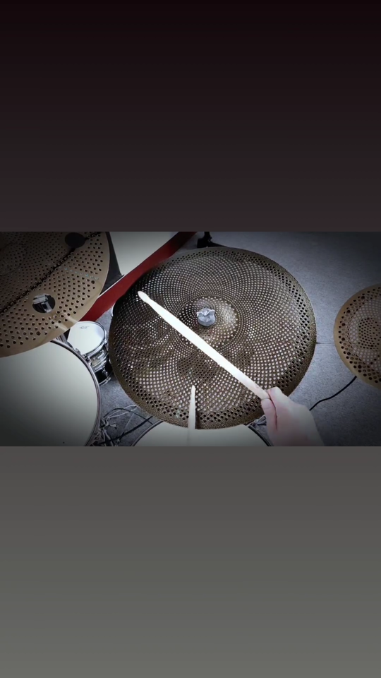 Goedrum 18 inch Electronic Cymbal / 18" eRide / Triple Zone Triggers