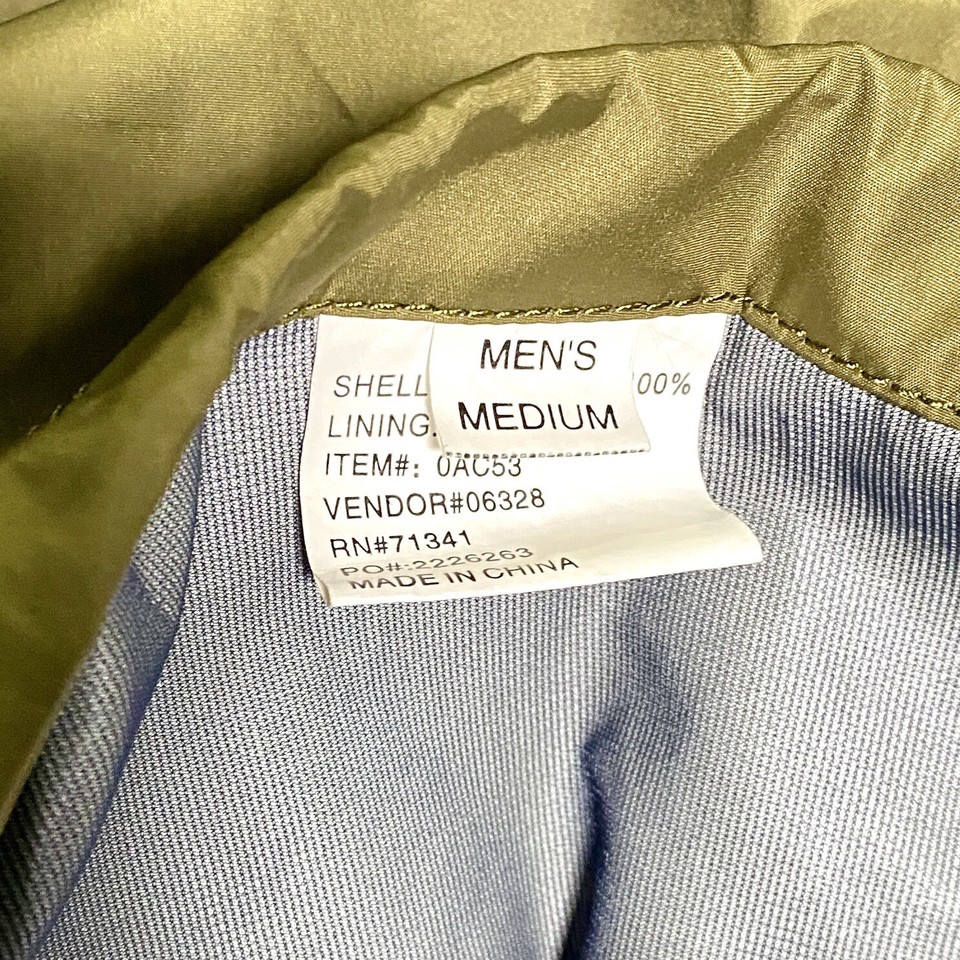 LL Bean Fishing Waders Men's Medium Black Foot Inserts Poly Shell Free