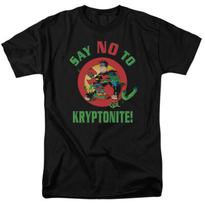 Superman ''Say No To Kryptonite'' T-Shirt - Regular or Tank - to 6X