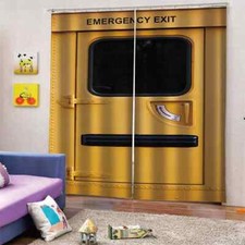 Safe for storing important articles Printing 3D Blockout Curtains Fabric Window