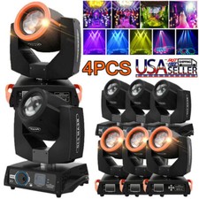 1-4x 230W 7R Sharpy 17 Gobos Moving Head Beam Stage Lighting Zoom 16 8 Prism DMX