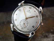 Collector Condition 1947 Rolex Precision Tear Drop Case 4560 Gents Vintage Watch