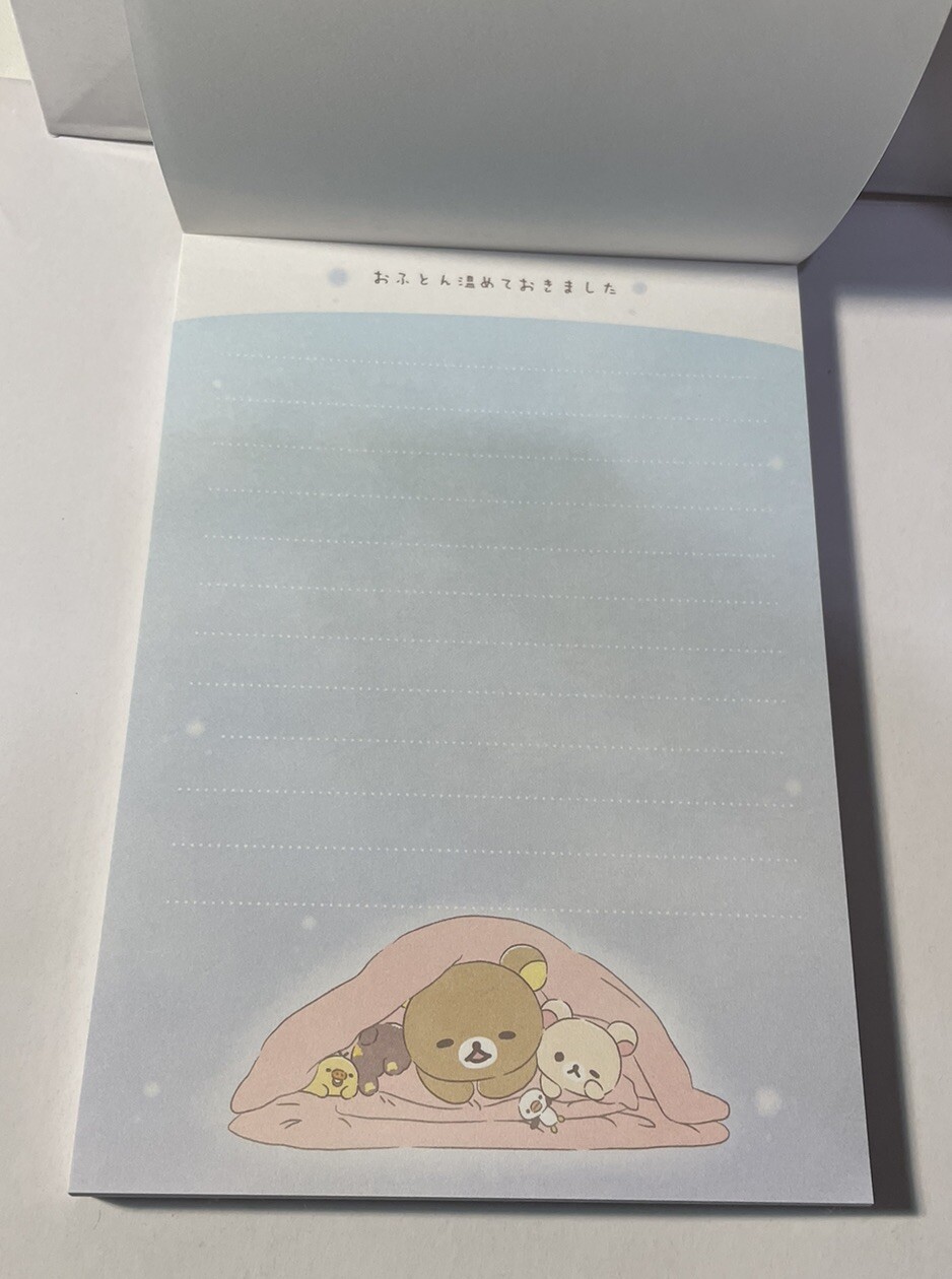 Sanx Rilakkuma Stationary 100 Sheets LARGE memo Pad FROM JAPAN eBay