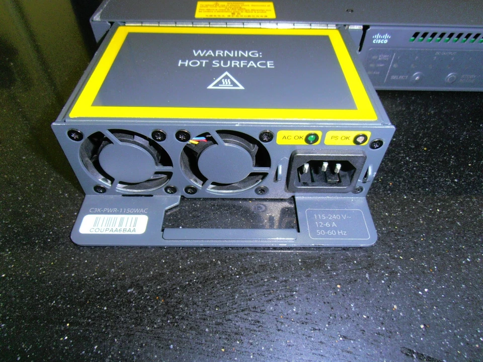 Cisco Redundant Power System  PWR-RPS2300 C3K-PWR-1150WAC - Image 4 of 4