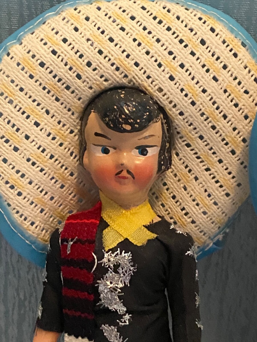 【antique doll】lithograph vintage Old Doll 54 cm. Condition = See Photos. | eBay