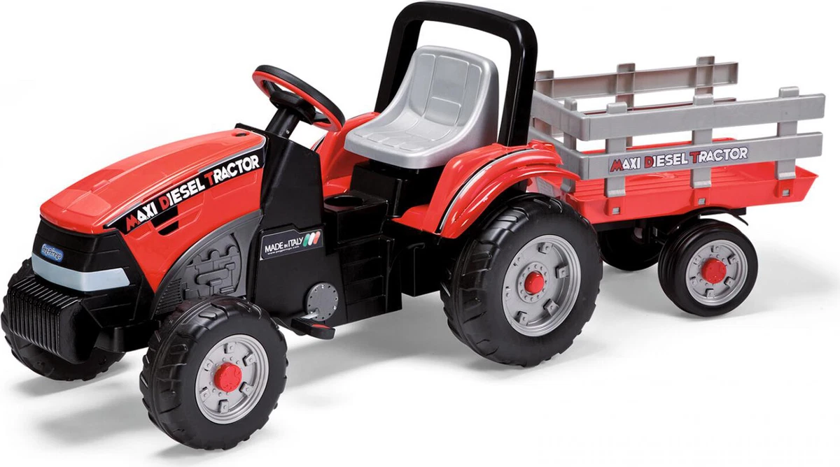 VTech - Super Trattore Magi Trimmer Rosso - Portatore a Spinta per
