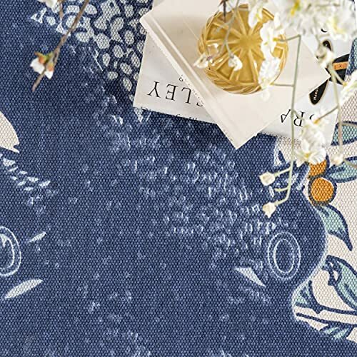 Thomas Paul Printed Flatweave Cotton Giant Octopus Runner Rug 2' 8" X