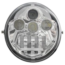 Eagle Lights V-Rod / Street Rod Chrome LED Projection Headlight Harley Davidson