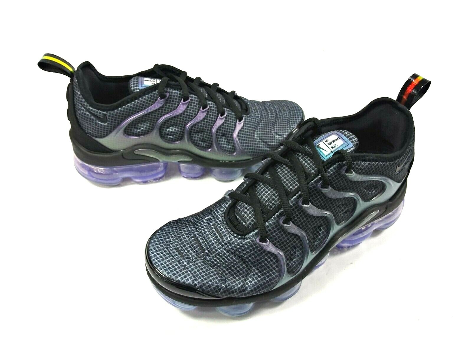 vapormax plus black size 6