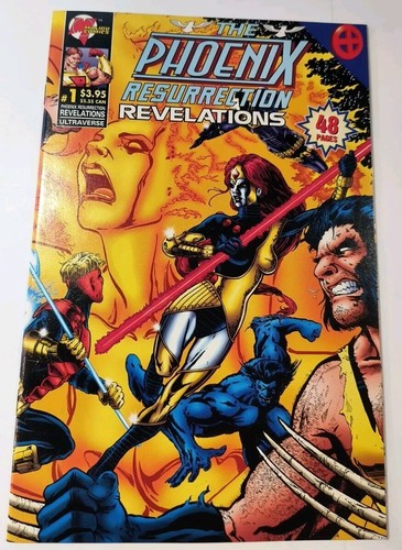 The Phoenix Resurrection Revelations #1 Vol 1 No 1 December 1995 Malibu Comics