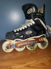 Mission Hockey Roller Blades Proto VI Penetrator. Men's Size 4D