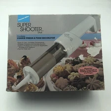 Proctor Silex Super Shooter Plus Cordless Cookie Press & Food Decorator