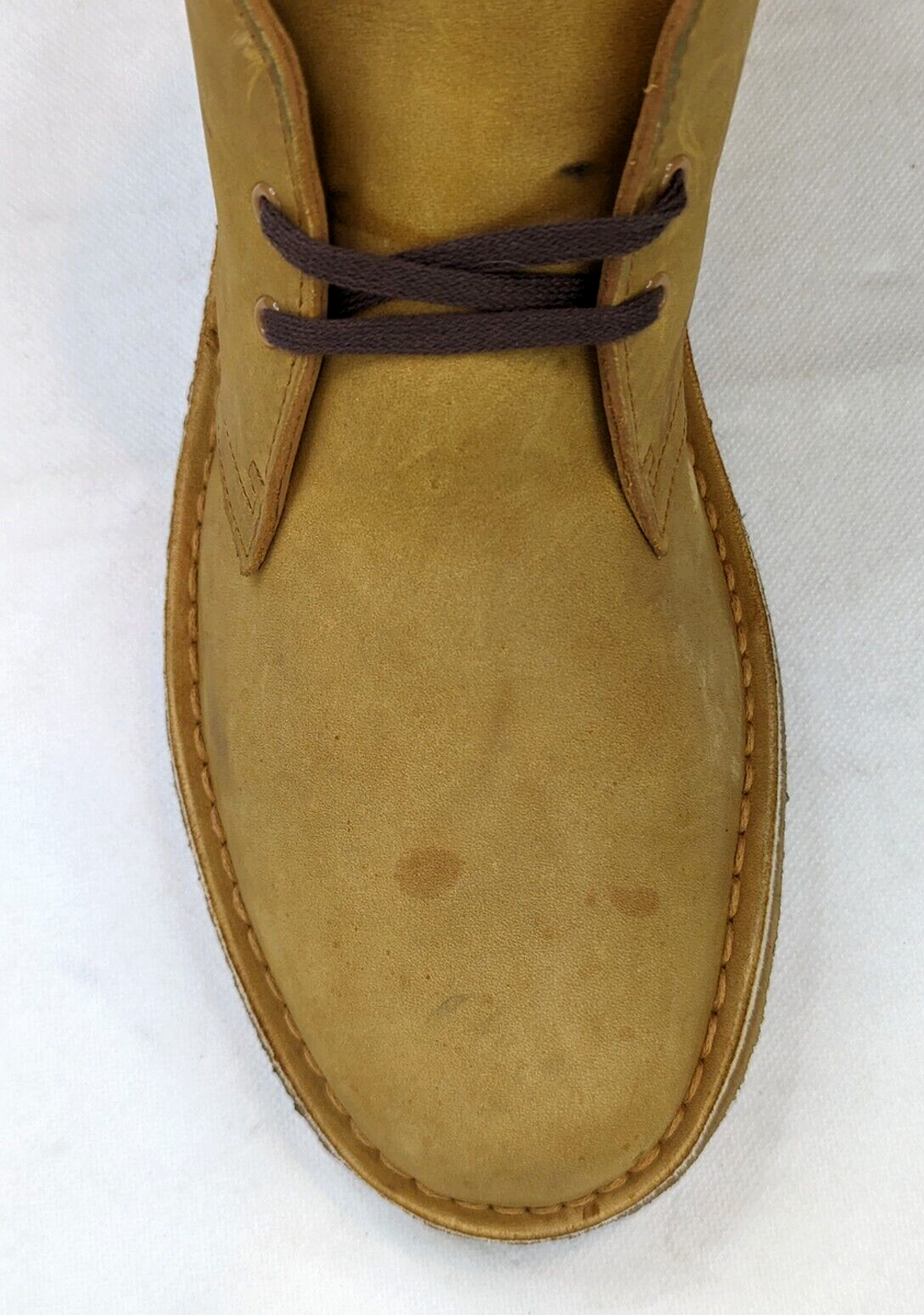 CLARKS Originals Chukka Nubuck Suede Leather Ankle Boots  display picture 2