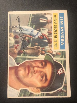 1956 Topps Jim Rivera (White Back) #70