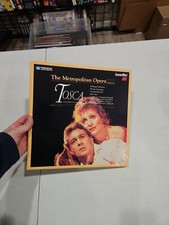 Pioneer Artist Metropolitan Opera TOSCA Giacomo Puccini 2 Disc Laserdisc Used