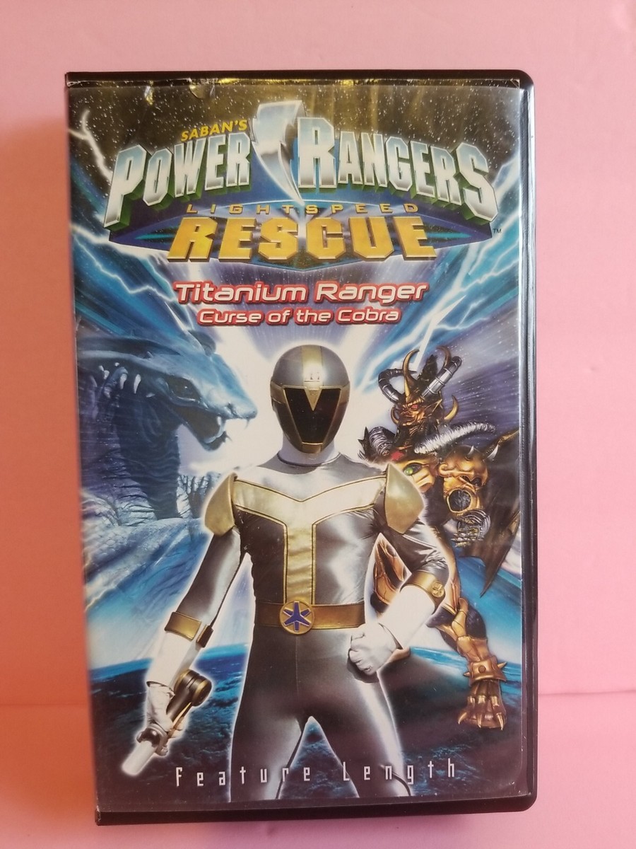 Power Rangers Lightspeed Rescue Titanium Ranger Curse of the