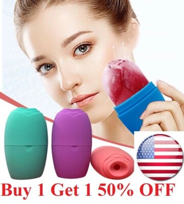 Silicone Ice Face Roller Skin Care Face Massager Ice Cube tray Ice Balls Mould