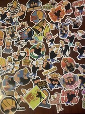 10 Random Johnny Bravo Themed Stickers