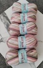 Woolcraft With Love DK 5 BALLSX 100g Double Knitting Crochet BabyYARN SHADE 3419