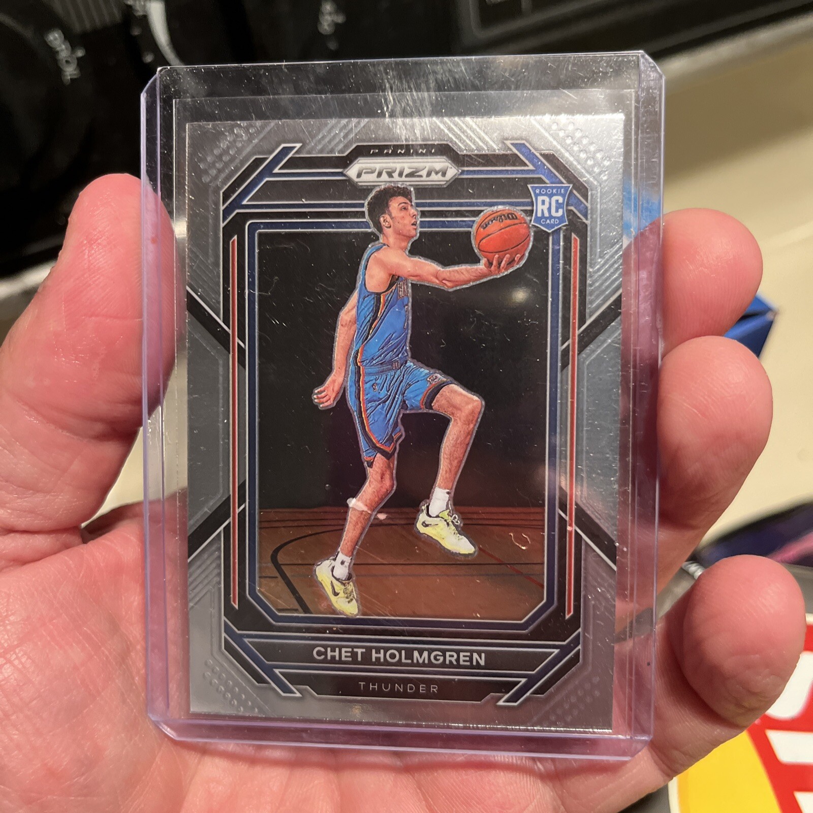 Chet Holmgren 2022-23 Panini Prizm Rookie Base #266 Thunder