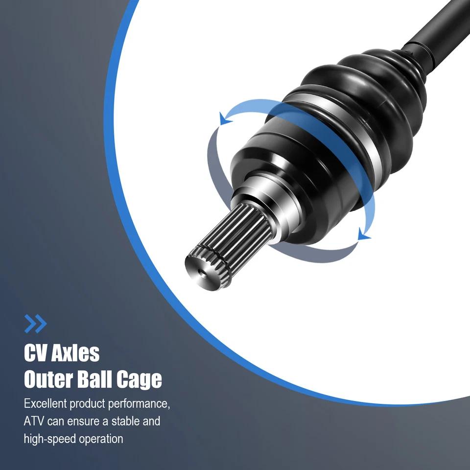 2 шт задняя ось CV для 2007 2008-2013 Yamaha Grizzly 700 2009 10-2014 Grizzly 550 - Изображение 3 из 4