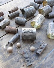 23 Vintage Hair Curlers, Metal Hair Rollers, Retro Hairstyle