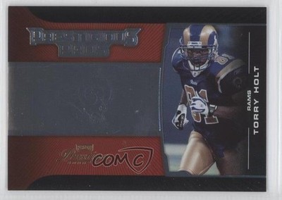 2008 Prestige Prestigious Pros Red 386/750 Torry Holt #PPR-19 7p8