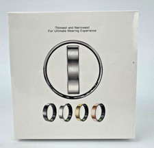 Thin Smart Ring for Women, Men, Activity Fitness Tracker Gold Size 11