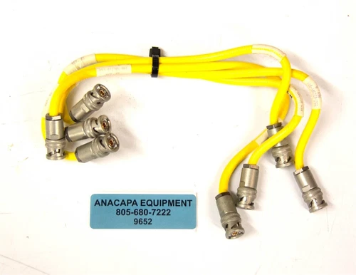 MilesTek TRC-50-2 TRB Plug 3-Slot Male to Male 50 Ohm Triaxial Cable LOT (9652)R - product listing photo