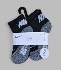 NIKE Boy Socks Ankle Cushioned School Everyday Kids 6 Pair Shoe Size 10C-3Y