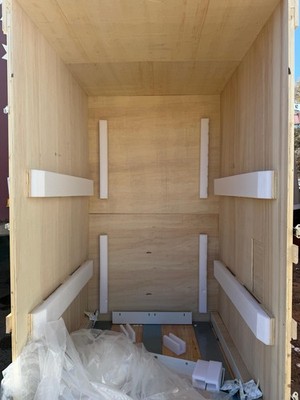 Wood Crate 8 ft tall by 4.5ft wide by 5 ft long 750 Lbs