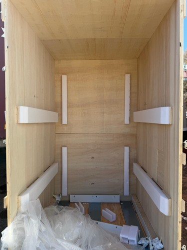 Wood Crate 8 ft tall by 4.5ft wide by 5 ft long 750 Lbs